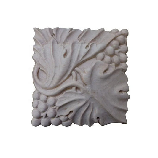 DIY Decor Furniture Parts Luxurious Building  Carving Rubber Wood Appliques and Wood Onlays Wall for  Mirror Cabinet Door