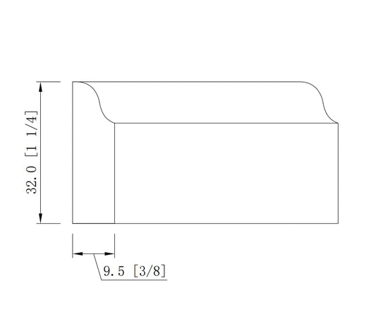 Custom European Style Interior Decorative Wooden Crown Moulding for Corner Wood Mouldings Interior Decorative Wooden Moulding
